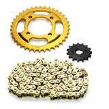 Kit Arastre Cadena- Sprockets Italika Dt125 Clásica