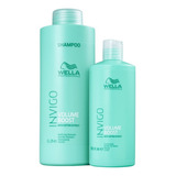  Kit Wella Invigo Volume Boost Sh 1000ml + Crystal Mask 500ml