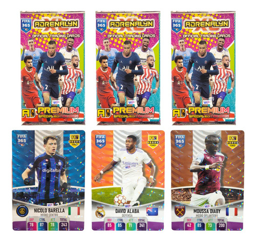 150 Cartas Fútbol Adrenalyn Xl 2024 Coleccionables 