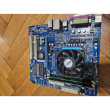 A- Mother Gigabyte Ga-m68m-s2p - De Regalo Memoria Y Micro 