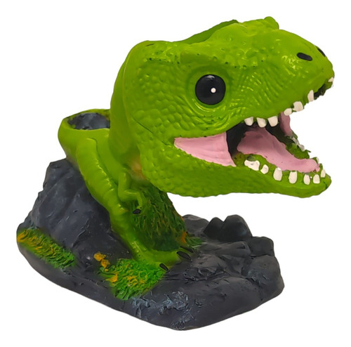 Maceta Artesanal Estilo Funko Pop Dinosaurio