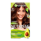 Tintura Permanente Nutrisse Garnier Coloración Tono 55