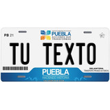 Placas Para Auto Personalizadas Puebla