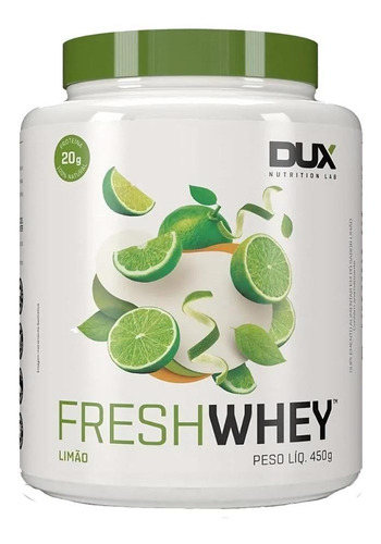 Fresh Whey 3w Isolado Hidro Conc. Limão 450g - Dux Nutrition
