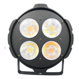 Canhao Luz Cob 2 Em 1 De Led 200w Luz Quente + Fria, 4*50w