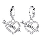 Pendientes Plata 925 Cristal Aaa Mujer Dama Regalo