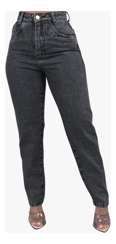 Calça Jeans Feminina Mom Vintage Moda Versátil Premium