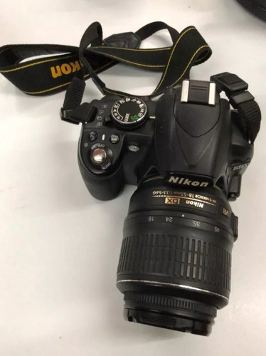 Nikon D 3100 Con Lentes 18-55  Incluye Cargador Y Mochilita