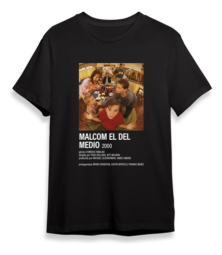 Playera Malcom El De Enmedio Frankie Muniz | Meses sin interés
