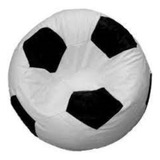 Silla Puff  Balón De Fútbol Sintético 70 X 70 Relleno Icopor