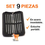 Extractor Puntos Negros 9piezas