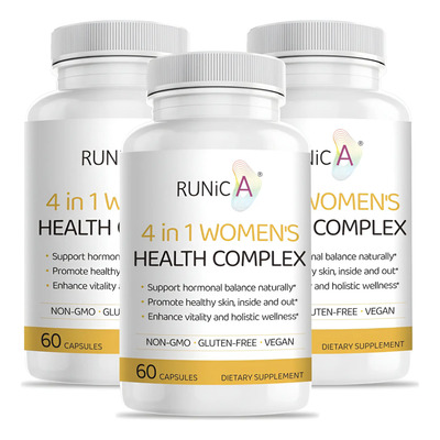 Runica 4-in-1 Hormonal Balance Complex | Rosehip, Pueraria E