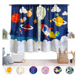 Cortinas Blackout Para Niños Béla 1.30alto X 2m Ancho Total