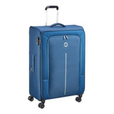 Maleta Grande Expandible 82 Cm. Delsey Caracas Color Azul