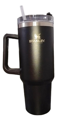 Vaso Stanley Quencher 1.18l Color Negro Con Tapa 