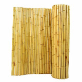 Cerco Pergola Panel Cañas Bambu Tacuara 100x080cm De Alto