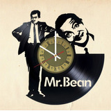 Reloj Corte Laser 1888 Mr. Bean Siluetas