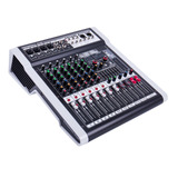 Mixer/mesa De Som,8 Canais,aux,eq,efeito,+48v,usb,bluetooth