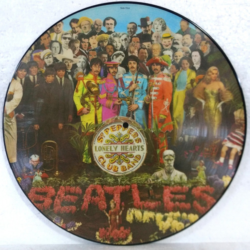 The Beatles Sgt Peppers Lp Picture Disc Imp Bootleg Vinil