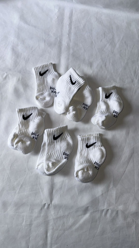 Kit 6 Unidades Meia Infantil Nike