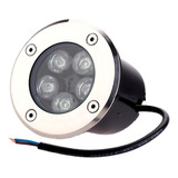 18 Focos Led Piso 5w Embutido Para Exterior Alto Trafico 