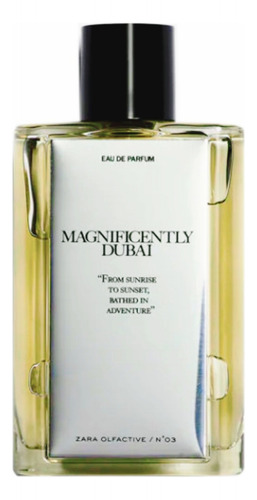 Perfume Zara Magnificently Dubai Nuevo Y Original 75ml