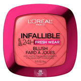 L´oreal | Blush Infallible 24h | Rubor Matte Tono Del Maquillaje 05 - Pearless Coral