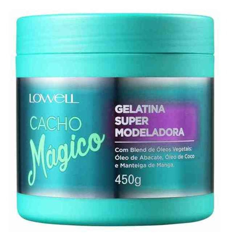 Lowell Cacho Mágico Gelatina Ativadora De Cachos 450g