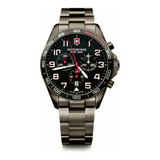 Victorinox Reloj Fieldforce Sport Chrono, Brazalete De