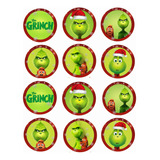 Grinch Esferas De Madera Grinch