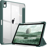 Funda Transparente Para iPad De Gen 10 (verde)