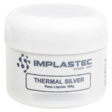 Pasta Térmica C/prata Thermal Silver Implastec Pote 100g