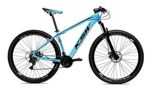 Bicicleta Aro 29 Ksw 24 Marchas Shimano Freio Hidraulico/k7