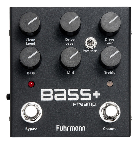 Pedal Fuhrmann Bass + Pre Amp Direct Box C/ Drive