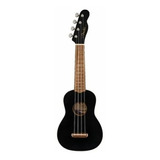 Ukulele Fender Venice Soprano 09716105 Negro Ukelele