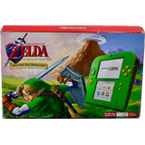 Nintendo 3ds 2ds Zelda Ocarina Of Time - Edição Limitada Impecável Desbloqueado + Bolsa De Transporte + Case De Acrílico E Películas 