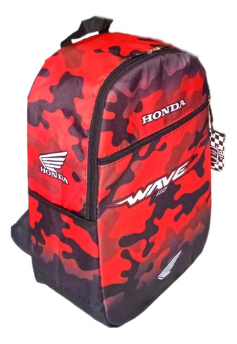 Mochila Moto Honda Wave Camuflada