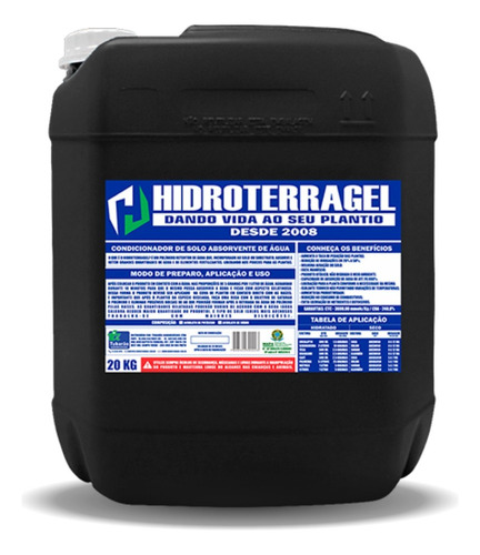 Gel De Plantio/hidrogel/gel Agrícola - 20 Kilos - O Melhor
