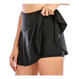 Falda Short Deportiva 2 En 1 Tenis Yoga Gym