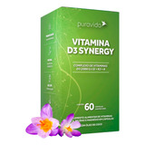 Vitamina D3 Synergy 60 Capsulas Puravida - 2000ui Por Caps