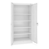 Gabinete Industrial - 91x46x183cm, Sin Ensamblar, Blanco