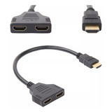 Hdmi Macho A 2 Hdmi Hembra 1 En 2 Salidas Splitter 