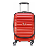 Valija De Cabina Exp. Con Porta Pc 55 Cm. Delsey Shadow 5.0 Color Rojo Shadow 5.0