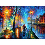 Cuadros Abstractos Tipo Oleo En Canvas Artistíco | 90x140 Color Melody Of The Night
