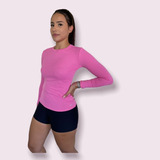 Kit Feminino Shorts + Camiseta Proteção Solar Uv50+