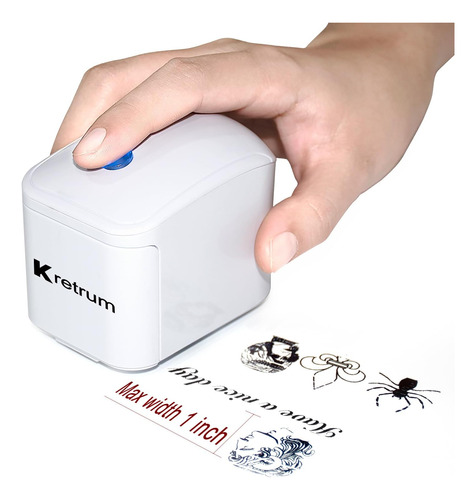 Kretrum Tattoo Mini Impresora Portátil Inalámbrica Wifi Para