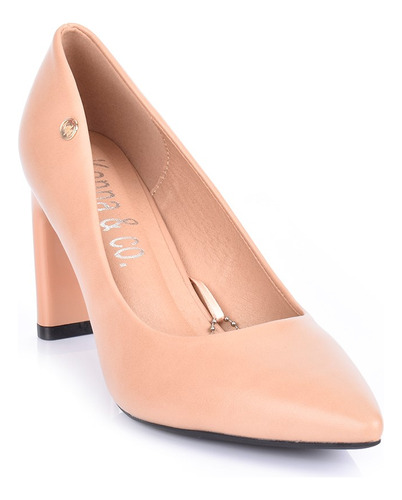 Price Shoes Tacón Elegante Para Mujer 6226457nude