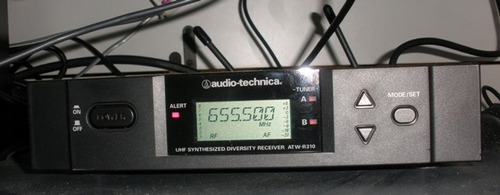 Audio-technica Atw-r310 Uhf Synthesized Diversity Receiver