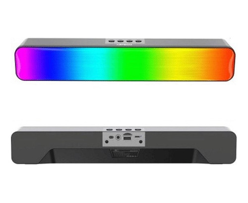 Caixa De Som Mesa Soundbar Portátil Usb P2 Notebook Pc Cel