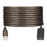 Extension Cable Usb Activa 10 Metros Macho Hembra Pc Laptop